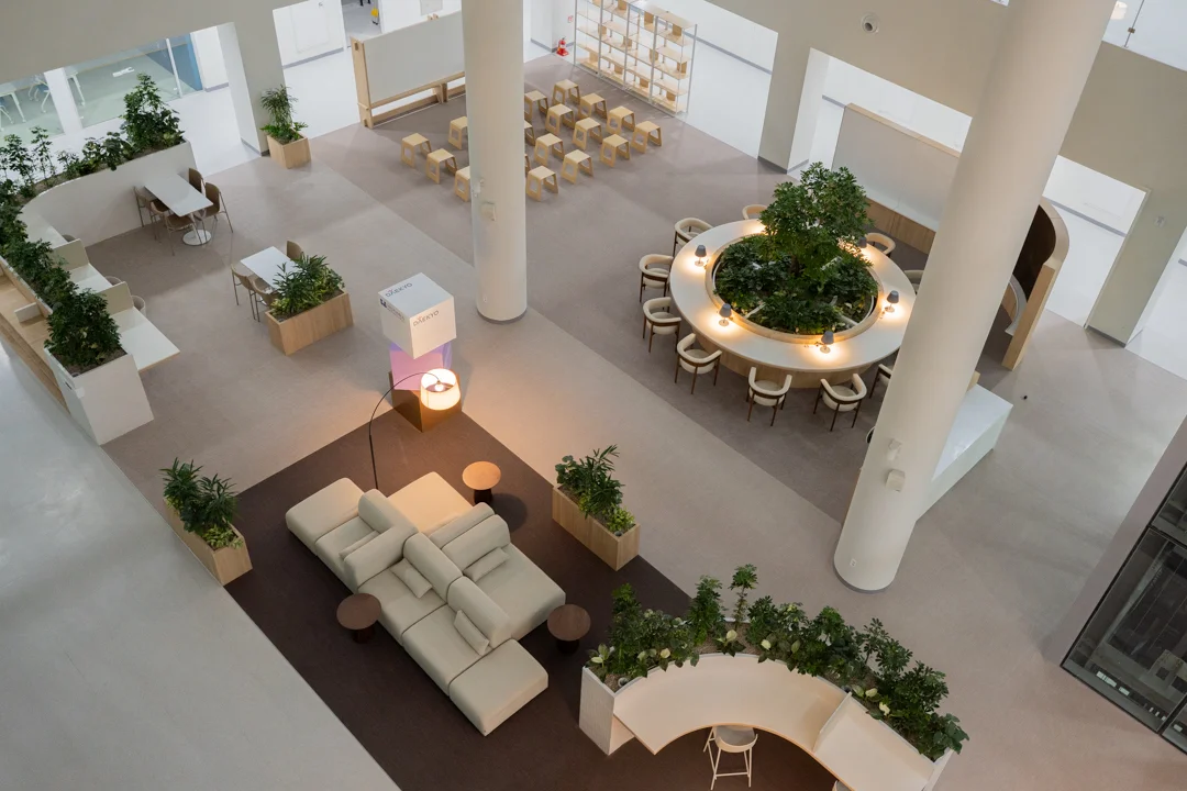 Kaist lobby remodeling project view 9