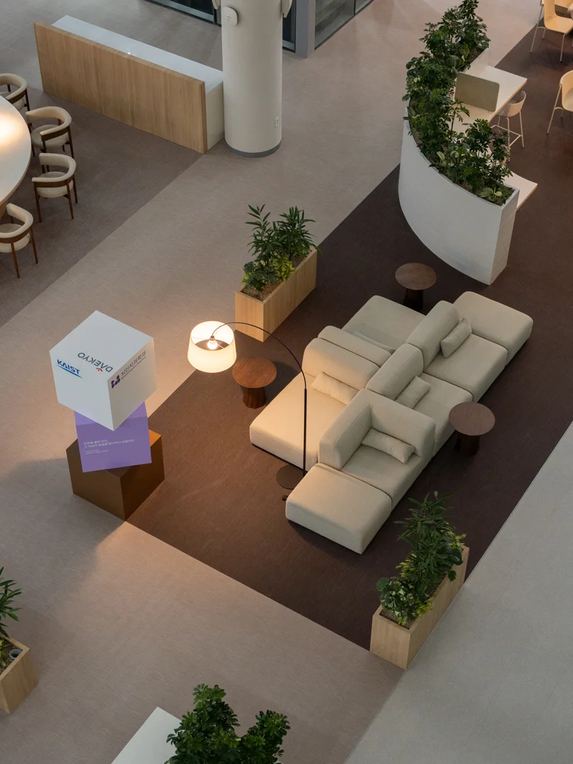 Kaist lobby remodeling project view 7